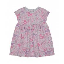Платье "Цветочки", серый, розовый MOTHERCARE 617949