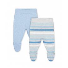 Легинсы с закрытым носком, 2 шт., голубой MOTHERCARE 613194