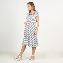 Платье для беременных OH MA в полоску, черный и белый MOTHERCARE 614578