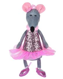 Мышка Балерина в розовом платье Maxitoys Luxury, розовый Maxi Toys 608756
