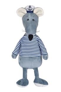 Мышь-морячок в тельняшке и фуражке Maxitoys Luxury, синий Maxi Toys 608755