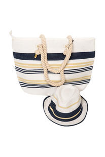 Комплект: шляпа, пляжная сумка Moltini 5971969