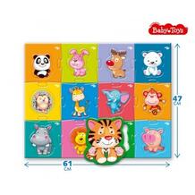 Пазлы "Зоопарк" Baby Toys Maxi, 24 элемента Десятое королевство 609442