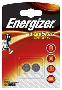 Батарейки Energizer Alkaline типа LR44, 2 шт. в упаковке 552121