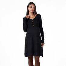 Платье вязаное для беременных, черный MOTHERCARE 607125