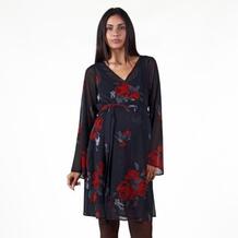 Платье с запахом для беременных, черный и красный MOTHERCARE 607150