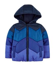 Куртка стеганая на флисовой подкладке, синий MOTHERCARE 599713
