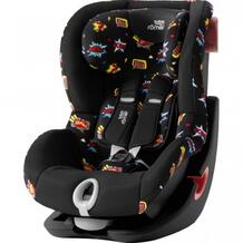 Автокресло Britax Roemer King II Black Series Comic Fun, черный и красный Britax Römer 597373