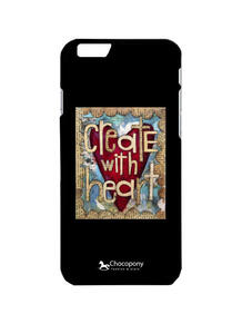 Чехол для iPhone 6/6s "Create with heart" Арт. Black6Plus-086 Chocopony 4244548