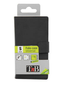 Универсальный чехол для смартфона для смартфона с диагональю 4 дюймов T'nB FOLSLBKS, цвет черный T'nB Accessories 4064379