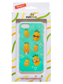 Чехол-накладка Pineapples для iPhone 7 Pipitoo 3606629