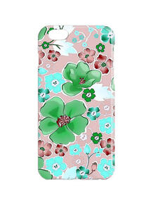Чехол для iPhone 6Plus "Зеленые цветы" Chocopony 3255959