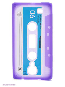 Чехол для Samsung Galaxy S4 "Кассета" (фиолетовый) Kawaii Factory 2157211