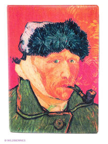 Обложка для автодокументов "Ван Гог портрет" Mitya Veselkov 1866501