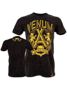 Футболка Jose Aldo Vitoria T-shirt - Black/Yellow Venum 3549343