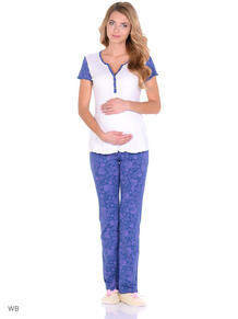 Пижама для беременных и кормящих ФЭСТ 3489594
