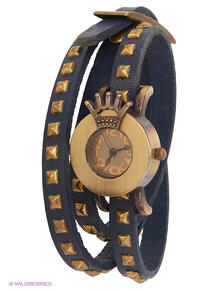 Часы на двойном ремешке "Crown" (синие) Kawaii Factory 3257565