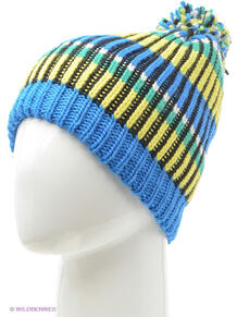 Шапка KNITTED HATS TROY BLUE Buff 2362549