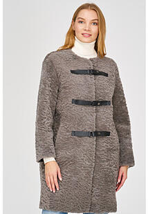 Утепленное пальто из овчины Virtuale Fur Collection 322232