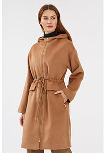 Полушерстяное пальто с капюшоном Neohit 310485