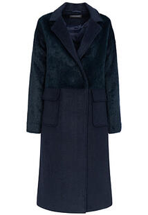 Комбинированное пальто La Reine Blanche 305214