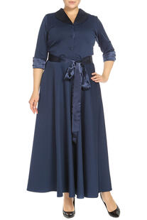 Платье с поясом Classic Fashion 4984220