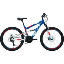 Altair, Велосипед Mtb Fs 24 disc 15" синий/красный Альтаир 12915904