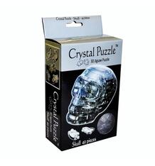 Головоломка 3D Crystal Puzzle Череп черный цвет: черный 9170185