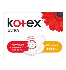 Прокладки Kotex гигиенические Ultra Dry & Soft Normal, 10 шт 5021635
