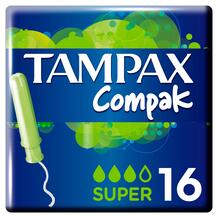Тампоны Tampax Compak Super с аппликатором, 16 шт 2951630