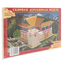 Деревянный конструктор Wooden Toys Тибетский домик 2 2959361