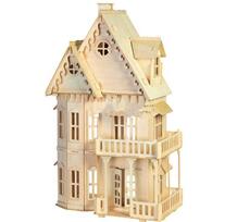 Деревянный конструктор Wooden Toys Большой сказочный дом 2958986