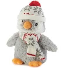 Игрушка-грелка Cozy Plush Пингвин в шапочке 25 см 3956941