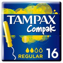 Тампоны Tampax Compak Regular Duo с аппликатором, 16 шт 2815931