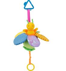 Мягкая игрушка Leader Kids Пчелка на цветке, 27 см 139009