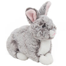 Мягкая игрушка Игруша Кролик серый 20 см 12000442