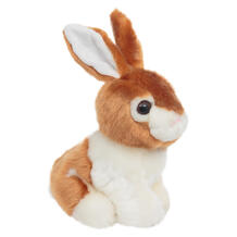 Мягкая игрушка Игруша Кролик 28 см цвет: рыжий 12000418