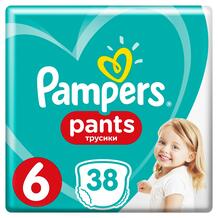 Трусики-подгузники Pampers Pants, р. 6, 15+ кг, 38 шт 10685045