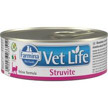 Влажный корм Farmina Vet Life Cat Struvite для растворения струвитных уролитов, с курицей, 85 г 10817432