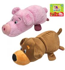 Мягкая игрушка 1Toy Собака-Свинья 35 см 10003302