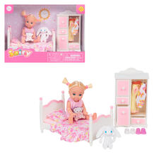 Игровой набор Defa Sairy Style Кукла с аксессуарами (светло-розовое платье) 12051094