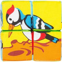 Кубики Мякиши Собери картинку птицы, 6 см 921214
