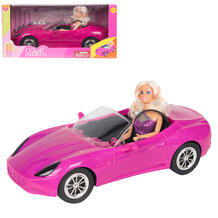 Кукла Defa Lusy в автомобиле (в розовом платье) 29 см 12049402
