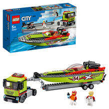 Конструктор LEGO City 60254 Транспортировщик скоростных катеров 12184090