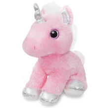 Мягкая игрушка Aurora Единорог розовый 30 см цвет: розовый 11349310