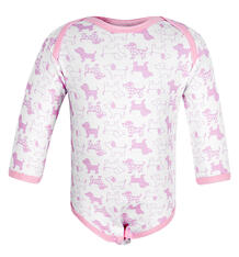 Боди Чудесные одежки Розовые собачки 5792563
