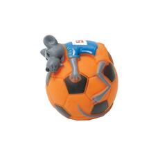 Игрушка Каскад Мышь на футбольном мяч, 10 см 11052680