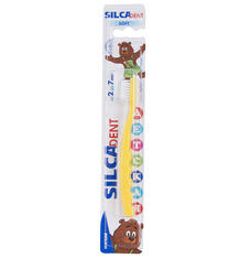 Зубная щетка Silca Dent мягкая, от 2 до 7 лет 2759000