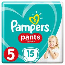 Трусики-подгузники Pampers Pants, р. 5, 12-17 кг, 15 шт 609001