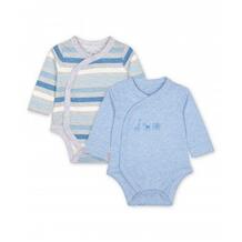 Боди "Животные", 2 шт., голубой MOTHERCARE 617408